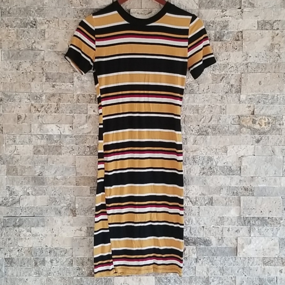 Absolutely Stripe Bodycon Dress - Picture 2 of 8